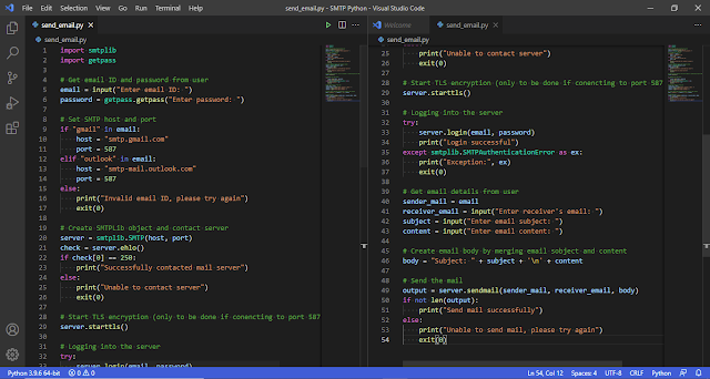 Simple Script To Send Emails In Python - python script to send
mails